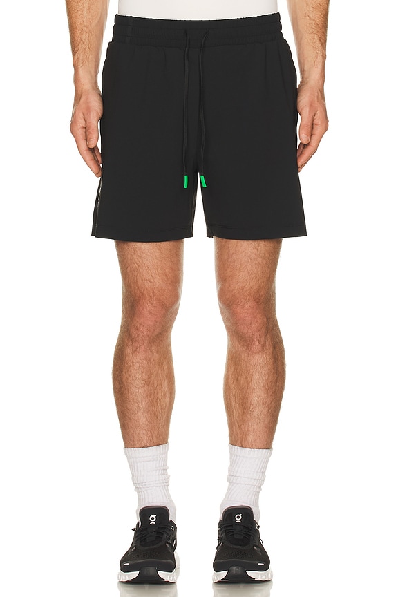 Craig Green Layered Cotton Track Shorts in Black | FWRD