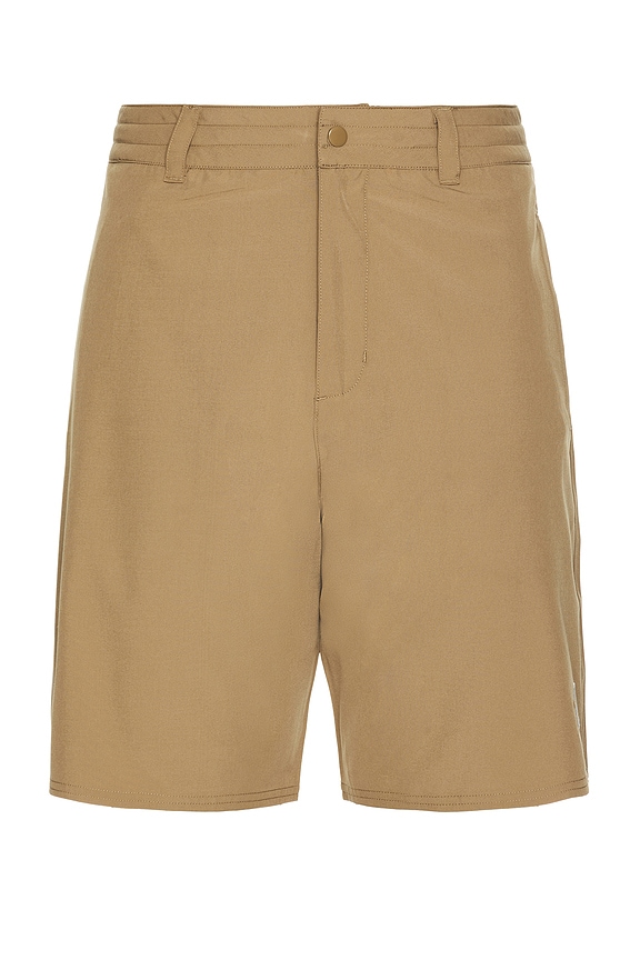 【Malbon Golf】Women’s Cargo Pocket Shorts Brown Malbon Golf Classic Pleated Short in Sand | FWRD