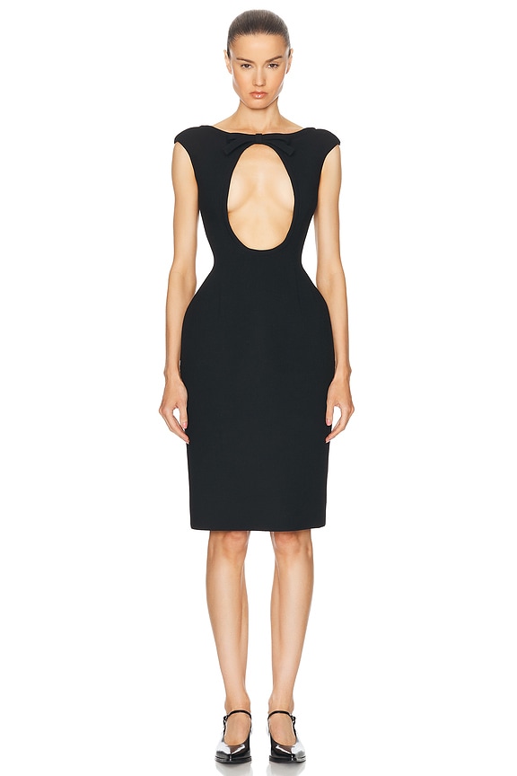 Rachel Comey Crochet Dress in Black | FWRD