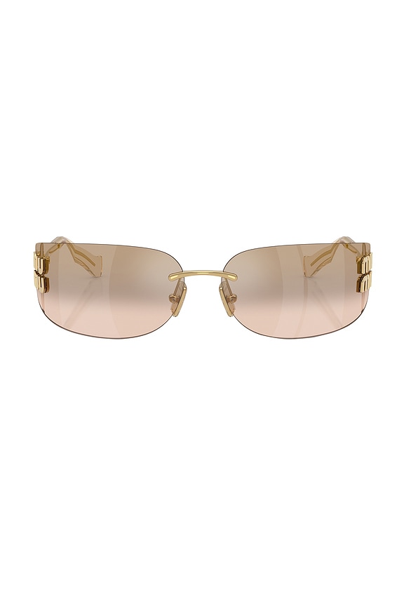 Gucci GG Upside Down Rectangular Sunglasses in Gold New Womens Sunnies Amazon.com: Gucci GG Upside Down Super Narrow Sunglasses  main image 3