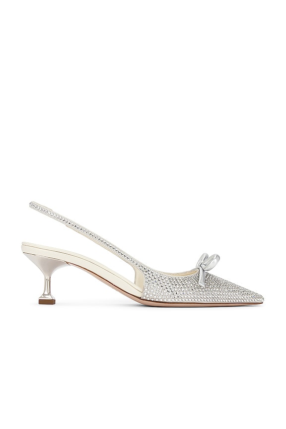 Bottega Veneta Punta Mule Pump in Pool | FWRD