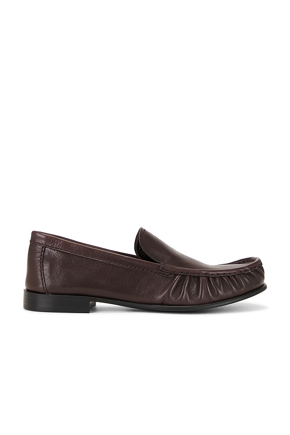 The Row ローファー - Lacquer Brown | FWRD