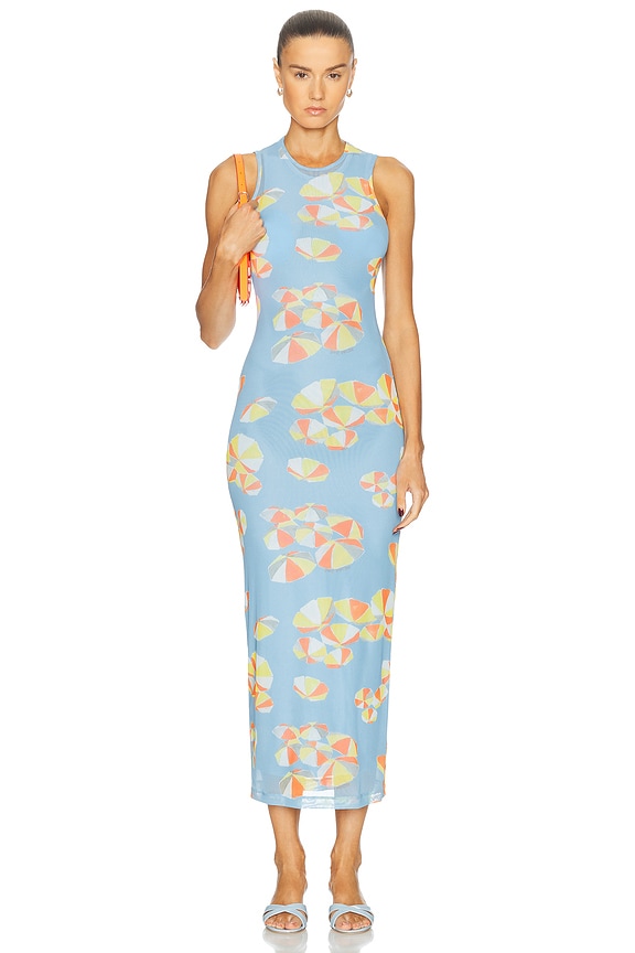 ★MARNI★ Striped Midi One Piece Multicolor ABMD0198Q0UFC250 Marni Striped Midi Dress | Shopbop