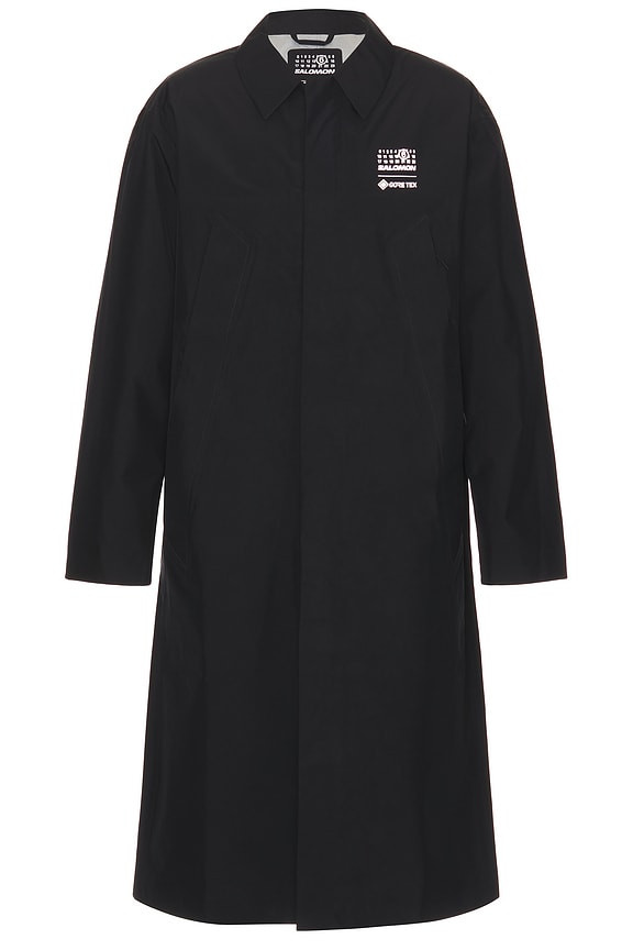 YEEZY Season 3 Nylon & Polar Fleece Pullover in True Onyx | FWRD