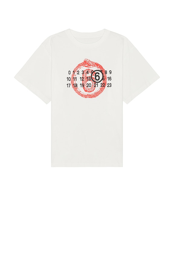 Tシャツ・カットソー Off-White 'Fresco oval' T-shirt Off-Whiteのホワイト Oval Fresco Tシャツがセール中