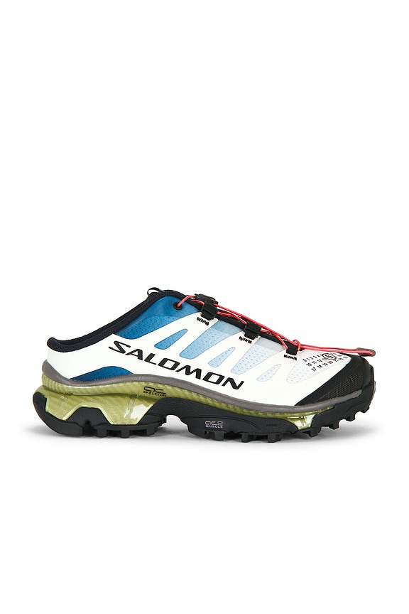 Salomon XT-4 OG in Sunny Lime, Black, & Transparent Yellow | FWRD