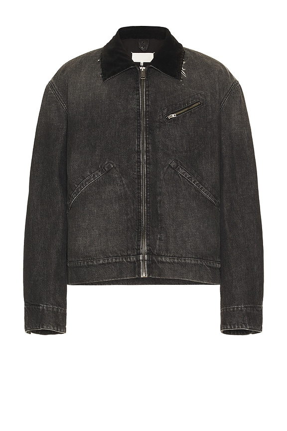 visvim ブルゾン　黒 Norad embroidered silk blouson in black - Visvim | Mytheresa