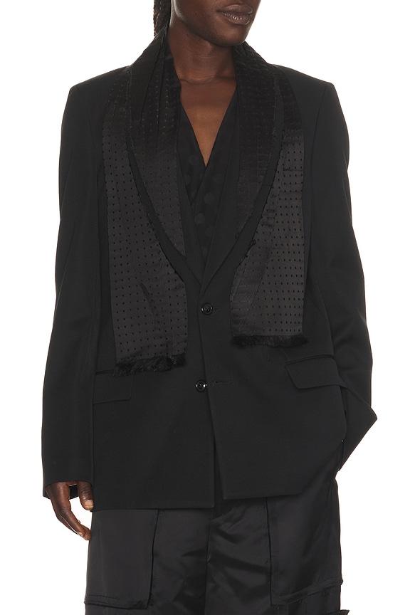 The Row Donnes Jacket in Dark Navy | FWRD