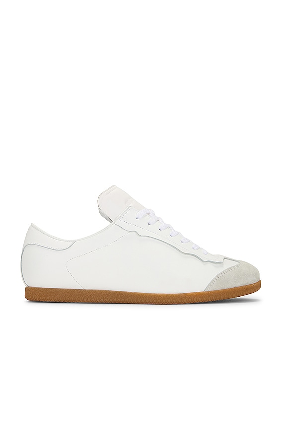 Maison Margiela Replica Calf & Lambskin Leather Sneakers in Maison Margiela Replica Calf & Lambskin Leather Sneakers in