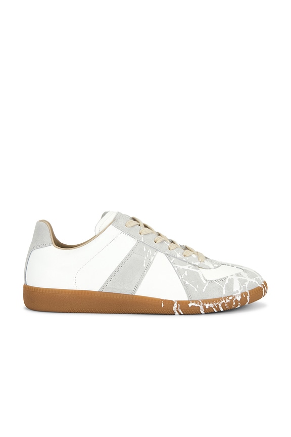 Maison Margiela Replica Sneakers in Lemon & Grey | FWRD