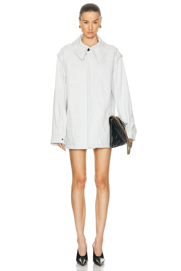 視線を集めて◇ストライプ Shirt Dress◇LOEWE 視線を集めて◇ストライプ Shirt Dress◇LOEWE