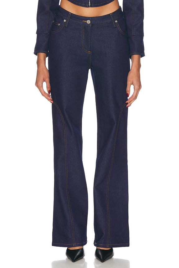 TOM FORD Denim Flare Pant in Indigo | FWRD