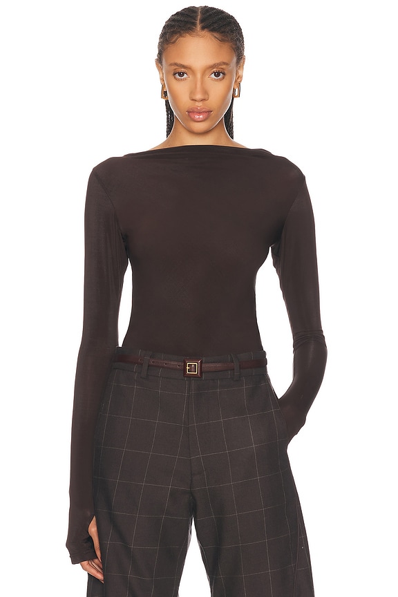 Knitted Boat-Neck Top - Black - & Other Stories DE