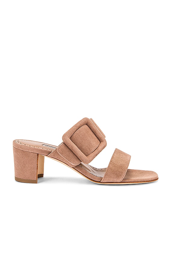 関税・送料込 VIP価格【VALENTINO】Vロゴカットアウトミュール Valentino Garavani V Logo Cut Out Mule in Almond Beige