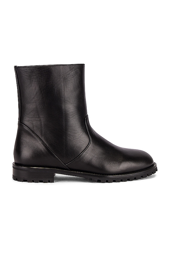 The Row Town Boots in Black | FWRD