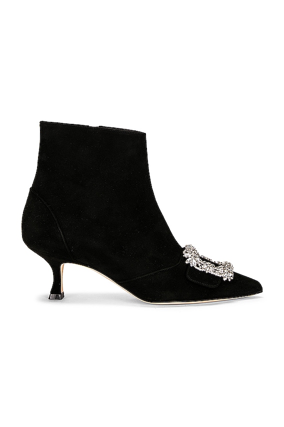 Alexander Wang Viola Zip Bootie in Black | FWRD