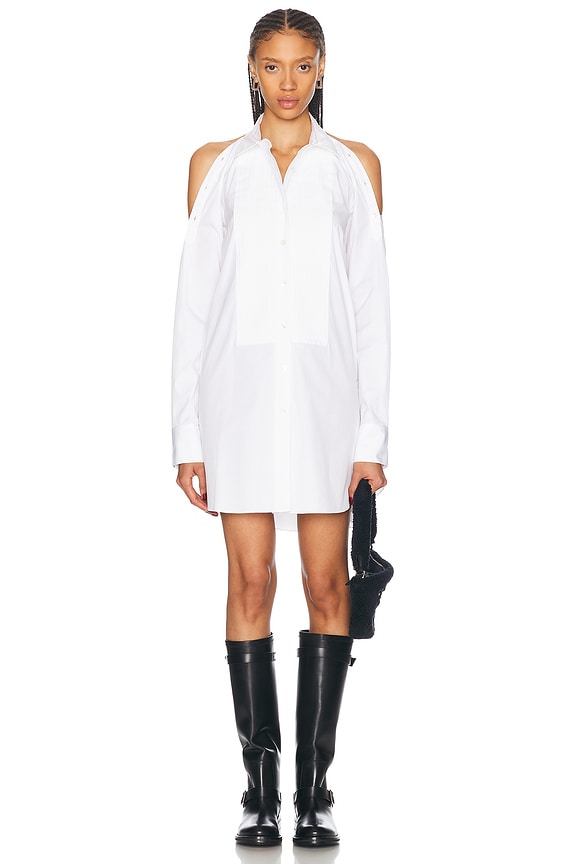Peter Do Ao Dai Knit Tunic in White | FWRD