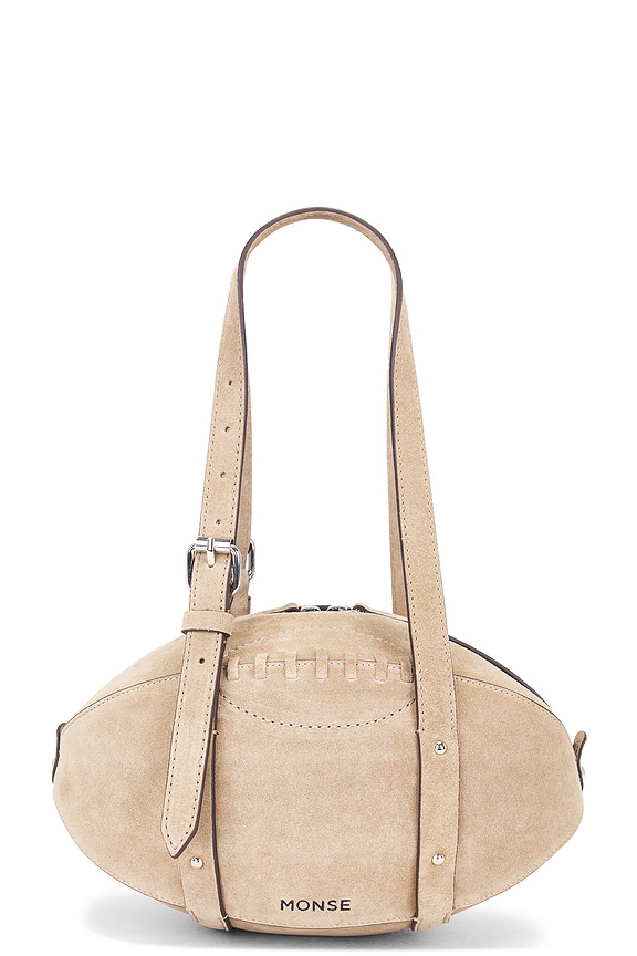 Cult Gaia Mirai Shoulder Bag in Champagne | FWRD