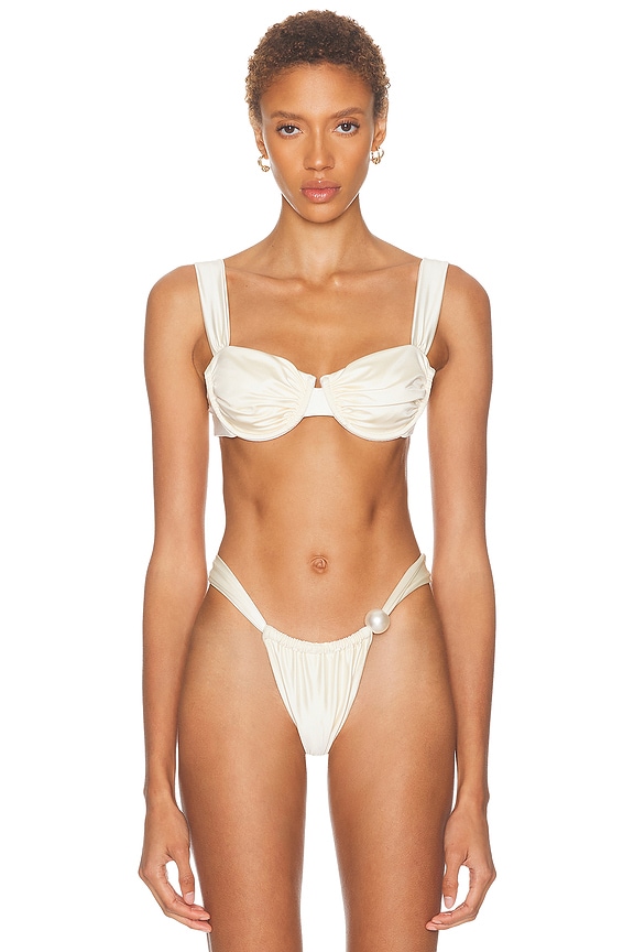 Alexander Wang Cutout Swimsuit in Bright Pink | FWRD