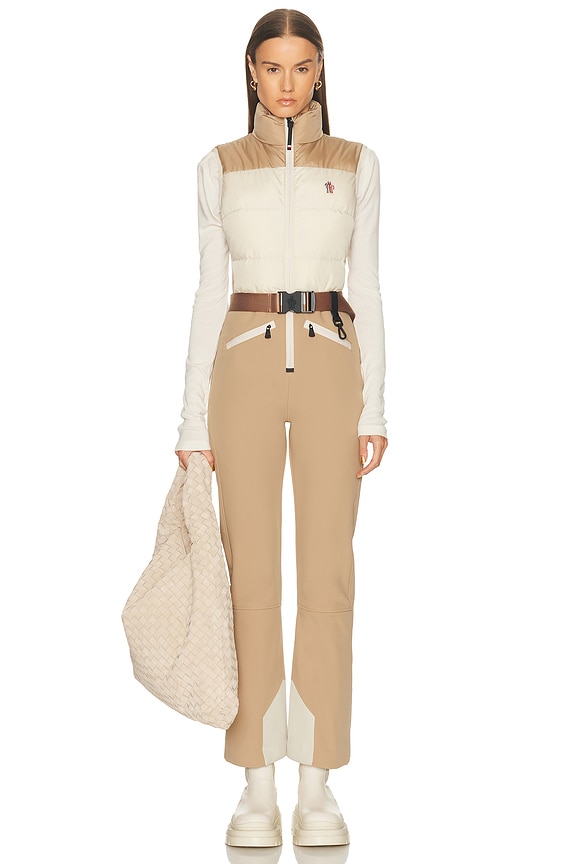 Saint Laurent Hooded Jumpsuit in Noir | FWRD