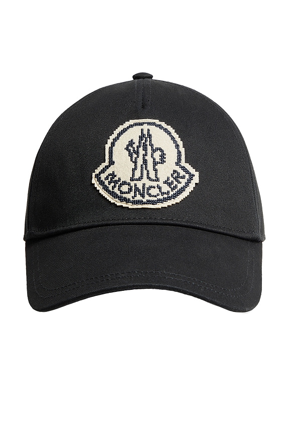 Moncler Baseball Cap in Black | FWRD