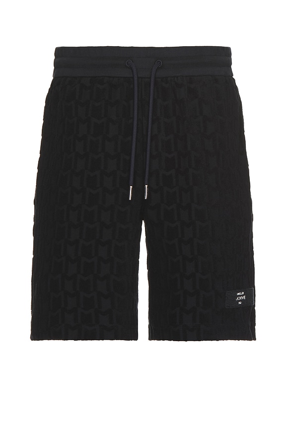 Rick Owens Drawstring Karloff Boxers in Black & Dust & Pearl | FWRD