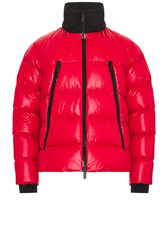 Moncler Samakar Jacket in Orange | FWRD Moncler Samakar Jacket in Orange | FWRD