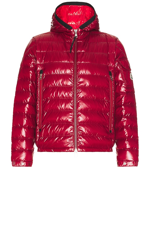 Moncler Cochevisse Metallic Velvet Corduroy Puffer Jacket