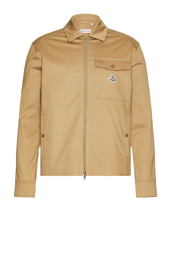 Moncler Claut Jacket in Taupe | FWRD