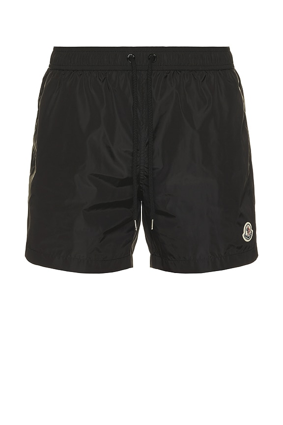 Moncler Swim Shorts in Black | FWRD