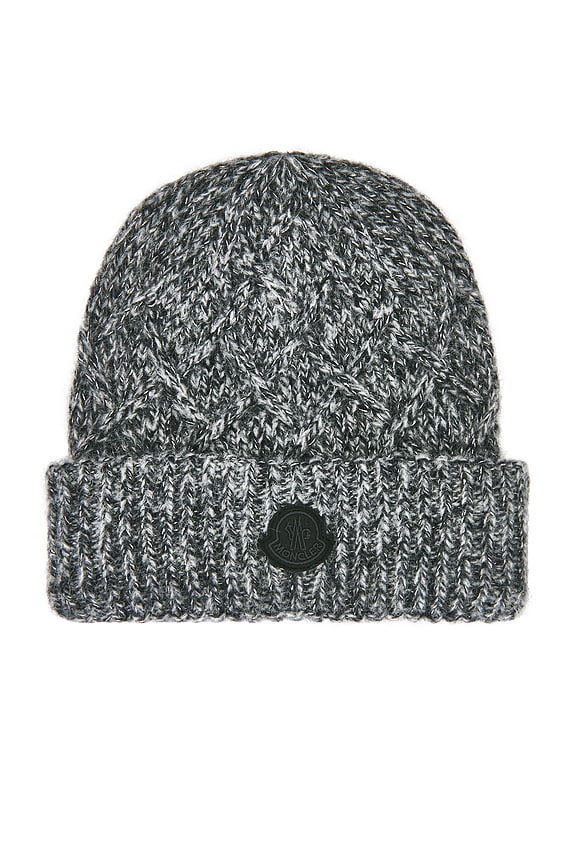 Moncler Genius x Palm Angels Beanie in Navy Yellow Stripe | FWRD