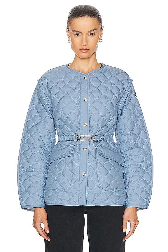 【24SS NEW】MONCLER_woman / Wuisse ジャケット / Blue Veste Wuisse - Moncler - Women | WE IN STYLE