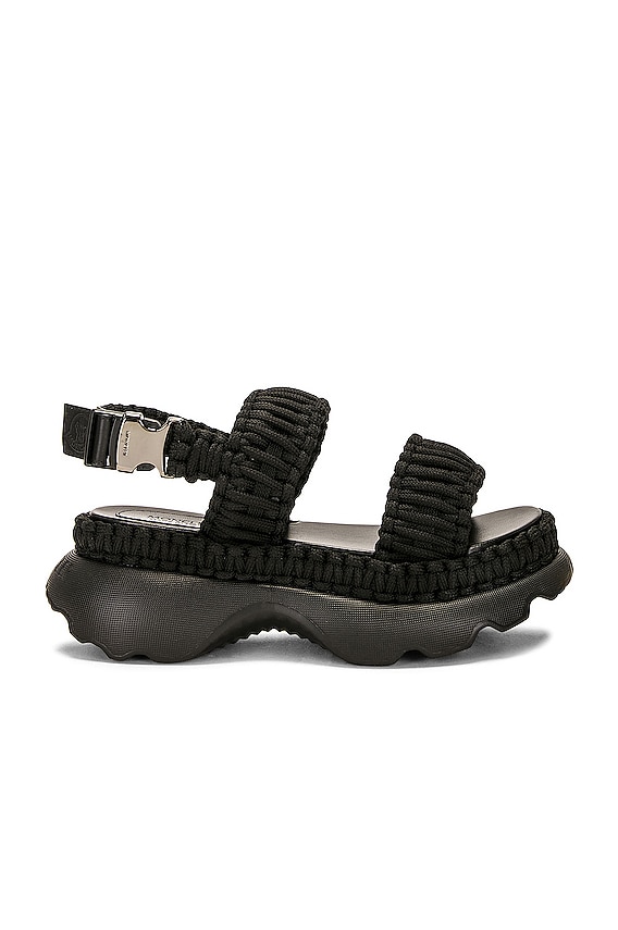 STELLA McCARTNEY SLIDESTRETCH SCUBA サンダル Stella McCartney Scuba Stretch Slides in Black | FWRD