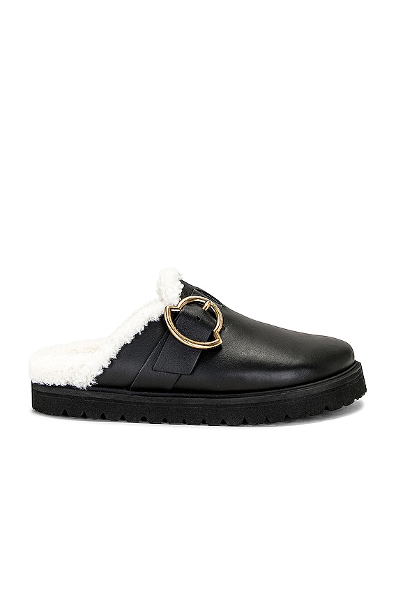 靴 BIRKENSTOCK Boston BIRKENSTOCK Boston Chunky Exquisite in Black | FWRD