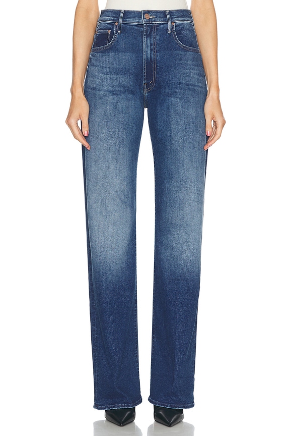 Peter Do Combo Denim Jean in Light Blue & Medium Blue | FWRD