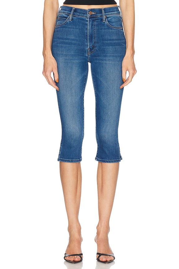 MOTHER The High Waisted Looker Ankle Fray in Last Call | FWRD
