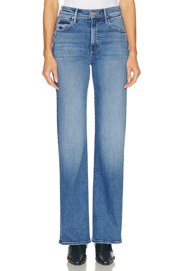 MOTHER The Lasso Heel Jeans in Hike, Hike Baby | FWRD