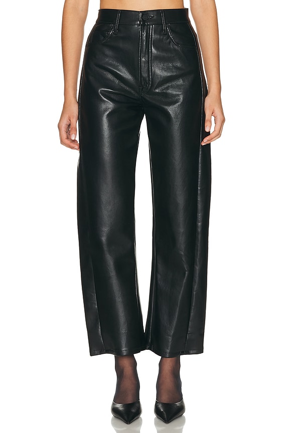 Alexander Wang Logo Elastic High Waisted Trouser in Black | FWRD