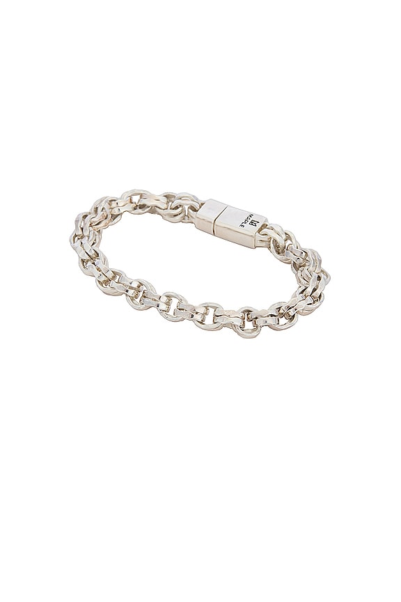 Raf Simons Knot Charm Necklace in Silver | FWRD