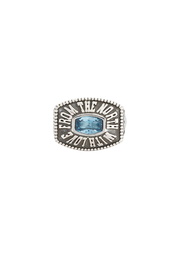 WACKO MARIA Nude Ring in Silver | FWRD