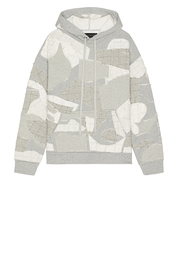Maison MIHARA YASUHIRO Bleached Parka Hoodie in Black | FWRD