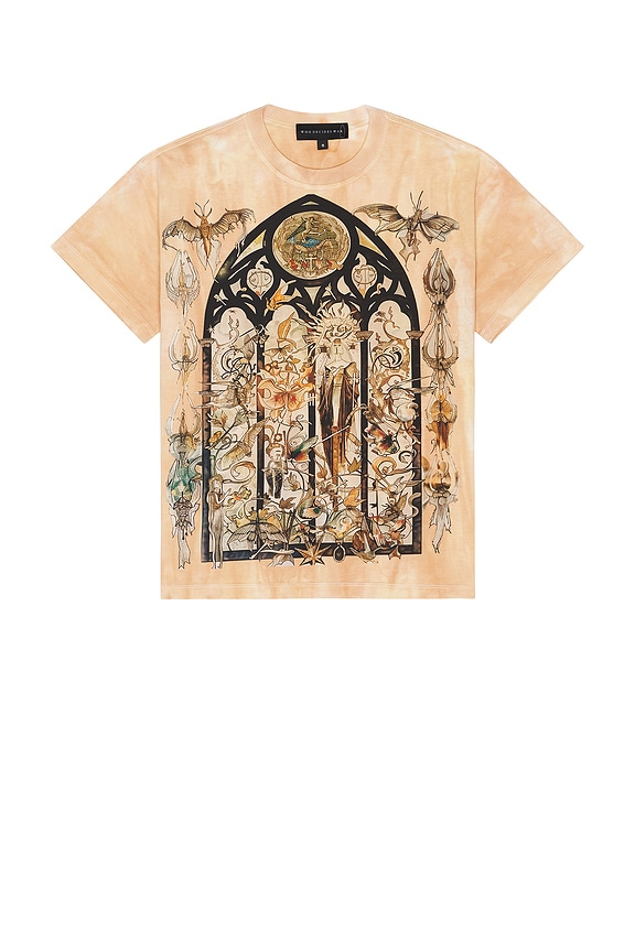 VERSACE Jaguar Tee in Black Print | FWRD