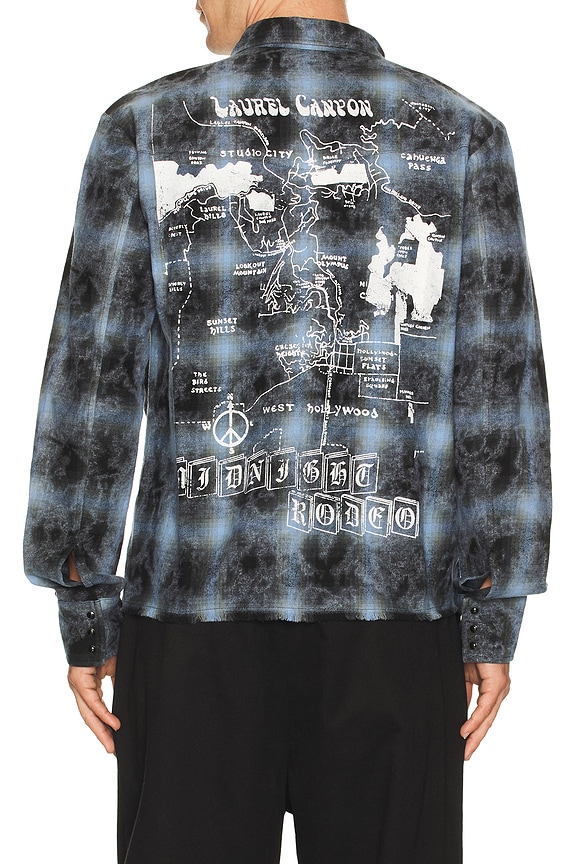 Raf Simons Big Fit Shirt The Others in Brown Tabacco | FWRD