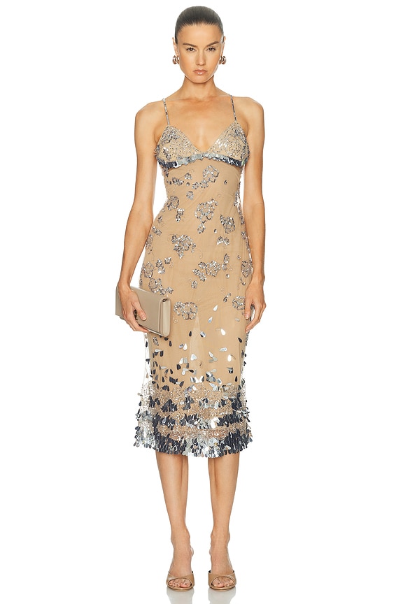 staud hank silk dress Staud Hank Silk Dress by Staud