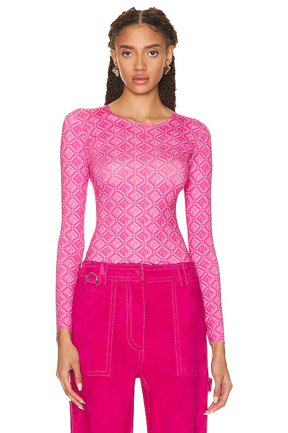 【ピ】marte Bi-Color Sheer Jacquard Daria by Mitzi