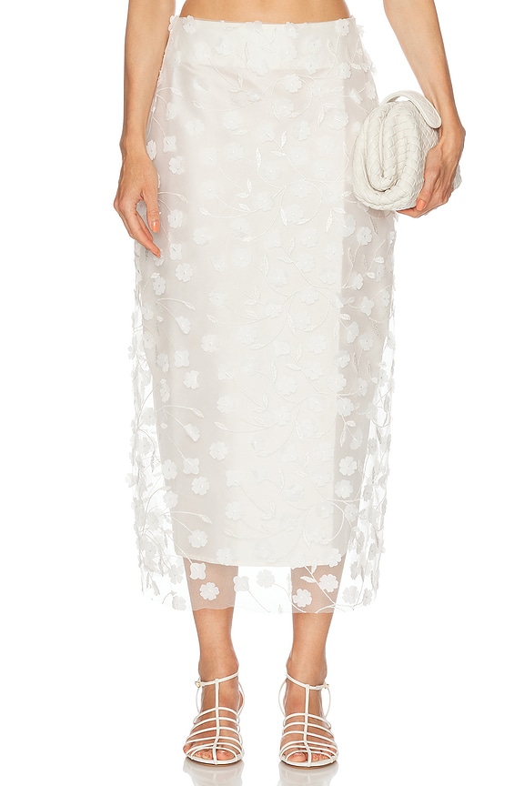 スカート epine lace asymmetry frill skirt white スカート epine lace asymmetry frill skirt white épine lace