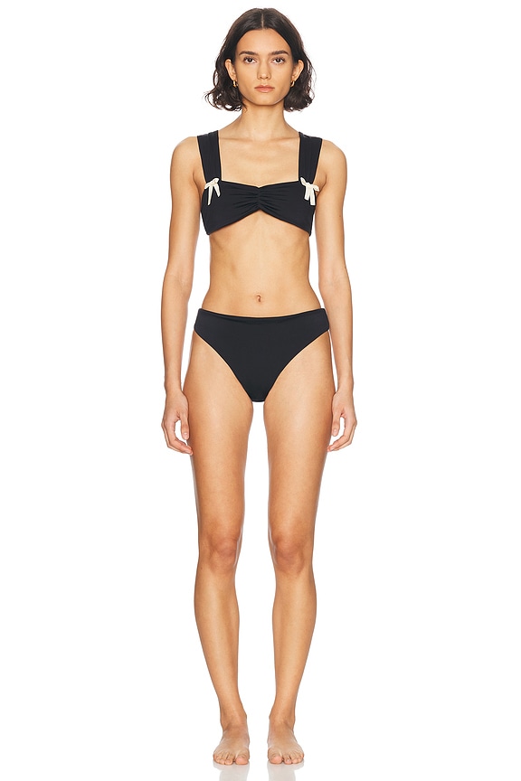ビキニ ERES FRIPON BIKINI BOTTOM ERES Fripon Classic Bikini Bottom in Noir | FWRD
