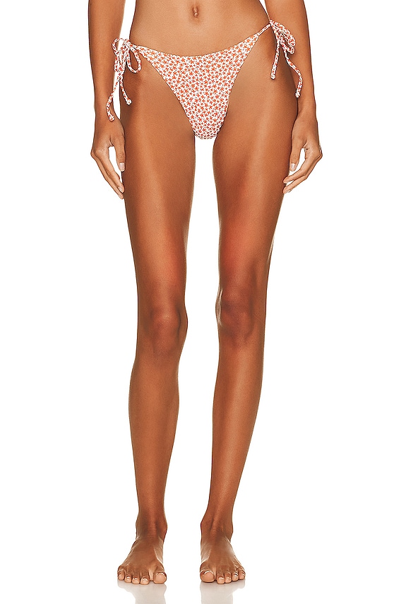 Emilio Pucci Bikini Bottom in Celeste & Bianco | FWRD