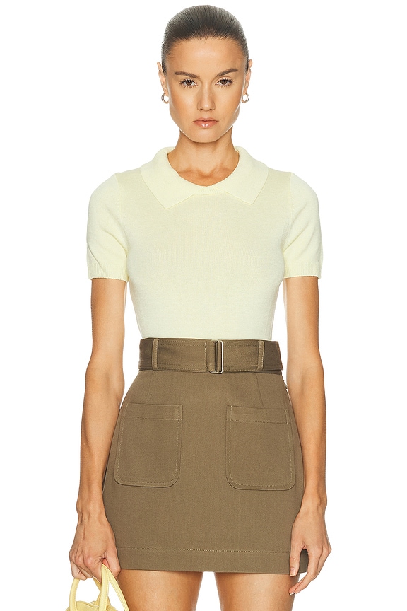 Chloe Tシャツ - Truly Yellow | FWRD
