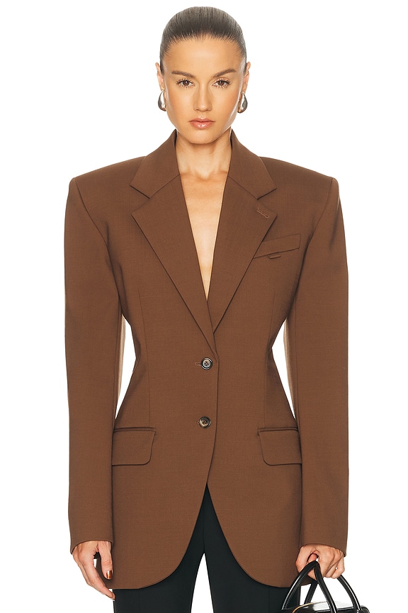 JACQUEMUS La Veste Soco in Brown | FWRD